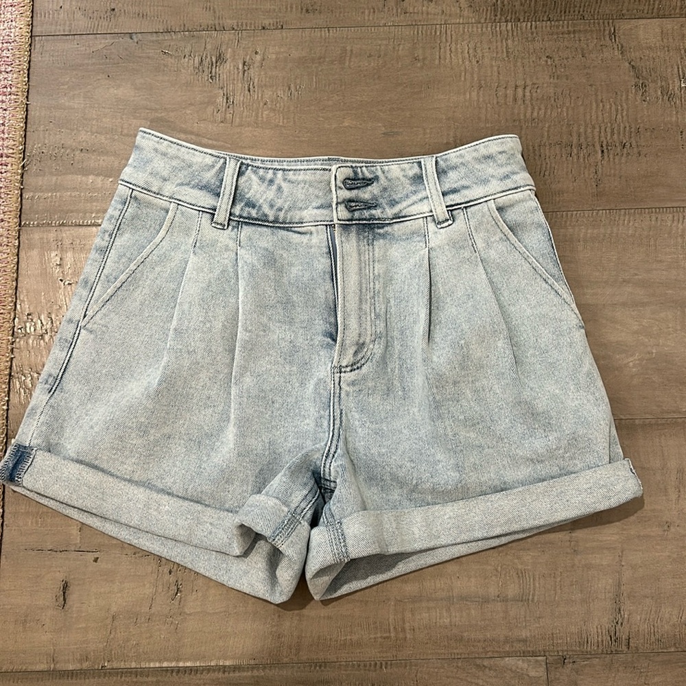 Paige Cuffed Denim Short